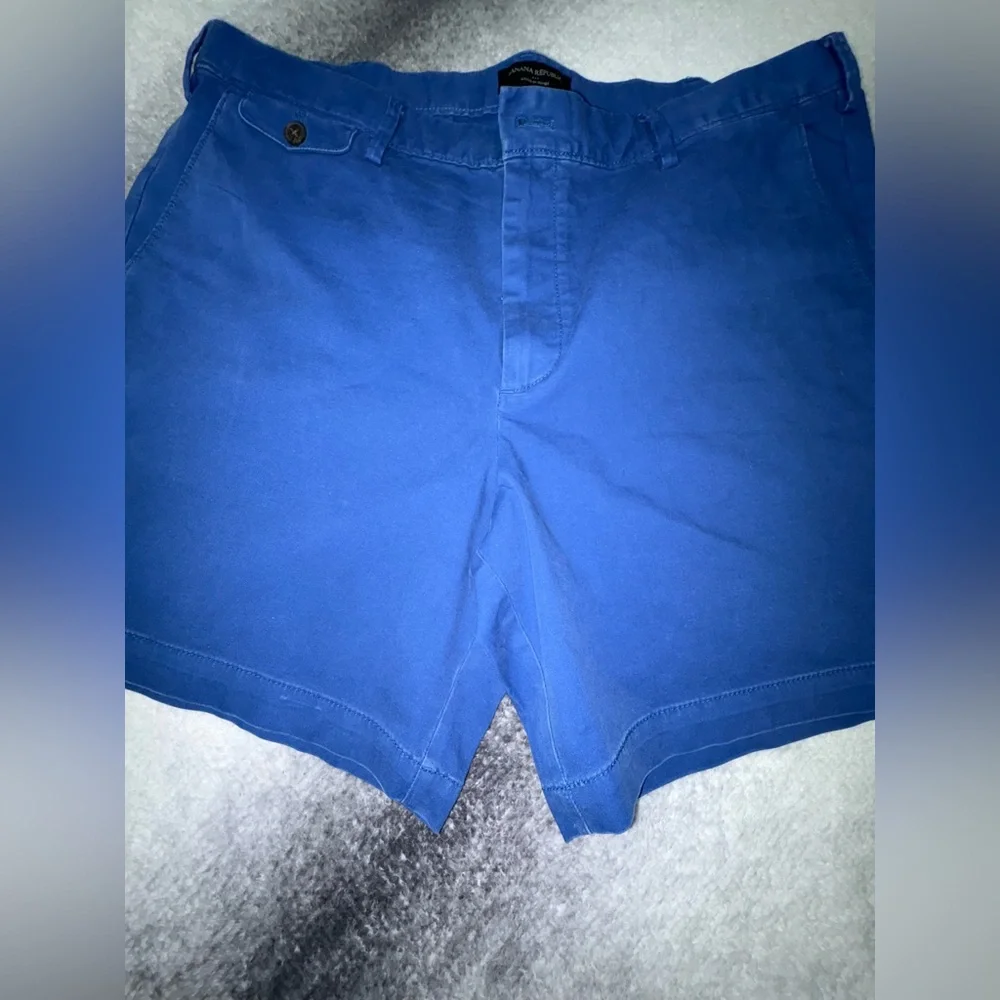 (A4) Banana Republic Men's Lived-In‎ Chino Shorts 7